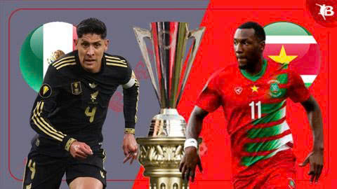 Nhận định bóng đá Mexico vs Suriname, 09h00 ngày 19/6: Sức mạnh nhà vô địch