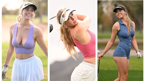 Vẻ đẹp phồn thực của 'nàng thơ sân golf' Grace Charis