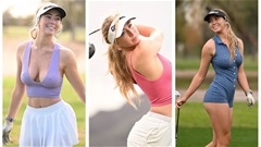 Vẻ đẹp phồn thực của 'nàng thơ sân golf' Grace Charis