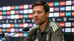 Xabi Alonso: 'Real Madrid luôn là ứng viên vô địch ở mọi giải đấu'