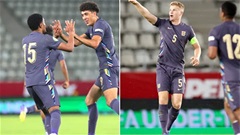 Sao trẻ MU tỏa sáng khi U19 Anh ghi 4 bàn trong 11 phút