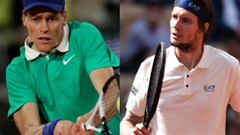 Nhận định tennis Jannik Sinner vs Alexander Bublik, 22h00 ngày 19/6: Số 1 thế giới gặp khó
