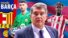 Barca đẩy đi 7 cầu thủ để đón Joan Garcia cùng Nico Williams