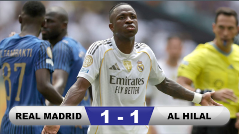 Real Madrid bị cầm hòa trong trận đấu đầu tiên dưới thời Alonso