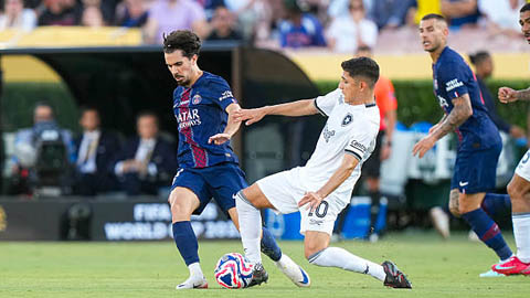 Trực tiếp PSG 0-1 Botafogo: Joao Neves và Nuno Mendes vào sân