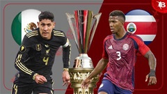 Nhận định bóng đá Mexico vs Costa Rica, 09h00 ngày 23/6: Ngôi đầu thuộc về El Tri