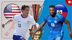 Nhận định bóng đá Mỹ vs Haiti, 06h00 ngày 23/6: Chủ nhà vượt trội đẳng cấp
