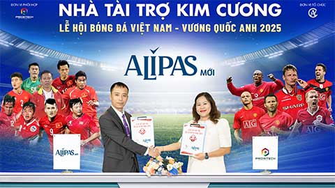 Alipas tiếp lửa phong độ cho biệt đội huyền thoại 'quỷ đỏ' Manchester Reds