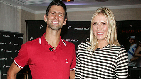 Thâm cung bí sử tennis: Novak Djokovic đưa Maria Sharapova đi ăn tối sau một vụ cá cược 'khó đỡ'