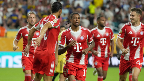 Trực tiếp Bayern Munich 2-1 Boca Juniors: OIise đưa Bayern vượt lên