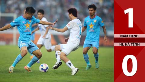 VIDEO bàn thắng Nam Định vs HL Hà Tĩnh: 1-0 (Vòng 26 V.League 2024/25)