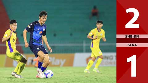 VIDEO bàn thắng SHB.ĐN vs SLNA: 2-1 (Vòng 26 V.League 202425)