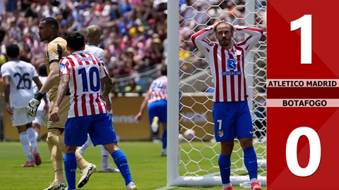 VIDEO bàn thắng Atletico Madrid vs Botafogo: 1-0 (FIFA Club World Cup 2025)