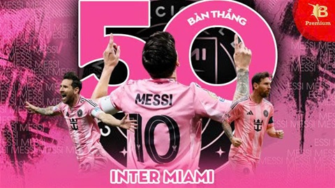 Lionel Messi đã ghi 50 bàn cho Inter Miami bằng cách nào?