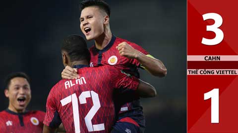 VIDEO bàn thắng Công an Hà Nội vs Thể Công Viettel: 3-1 (Bán kết Cúp Quốc gia 2024/25)