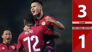 VIDEO bàn thắng Công an Hà Nội vs Thể Công Viettel: 3-1 (Bán kết Cúp Quốc gia 2024/25)
