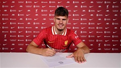 Liverpool ra mắt tân binh Kerkez