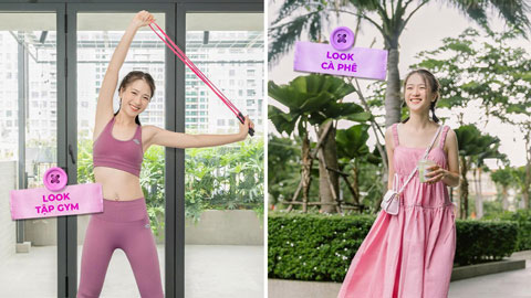 Vợ hot girl của JustaTee 'lột xác' thành gymer đầy mạnh mẽ