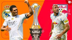 Trực tiếp Real Madrid vs Salzburg, 08h00 ngày 27/6