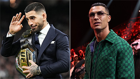 Ronaldo khẩu chiến với nhà vô địch UFC Topuria, fan chờ màn solo trên võ đài