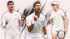 Wimbledon 2025: Thử thách với Djokovic, cơ hội lớn cho Alcaraz & Sinner