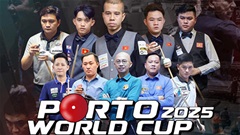 Trần Quyết Chiến cùng 9 cơ thủ Việt Nam dự World Cup Porto 2025