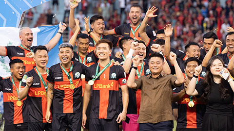 Ninh Bình lại chơi trội khiến cả V.League phải học tập
