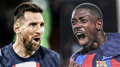 Dembele bình phục, sẵn sàng đối đầu với Messi