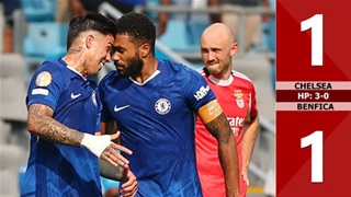 VIDEO bàn thắng Chelsea vs Benfica: 1-1, HP: 3-0 (Vòng 1/8 FIFA Club World Cup 2025)