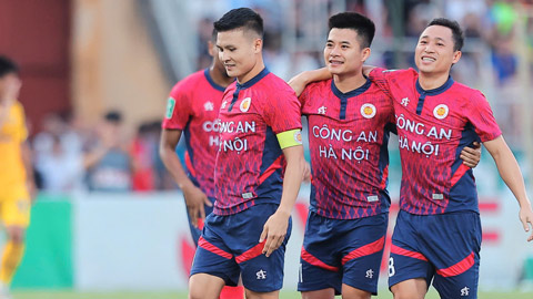 Trực tiếp bóng đá SLNA 0-1 CAHN: Quang Vinh đá phản lưới nhà