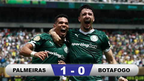 Kết quả Palmeiras 1-0 Botafogo: Kịch tính nghẹt thở