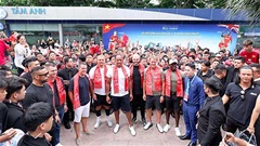 Dàn sao Manchester Reds chăm sóc sức khỏe tại BVĐK Tâm Anh