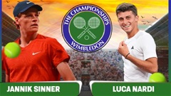 Nhận định tennis Jannik Sinner vs Luca Nardi, 19h00 ngày 1/7: 'Nội chiến' Italia căng thẳng