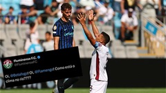 Vừa loại Inter, Fluminense đăng ngay thông điệp gây phẫn nộ 