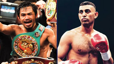 Kèo boxing kinh điển giữa 'Hoàng tử' Nassem Hamed và huyền thoại Manny Pacquiao