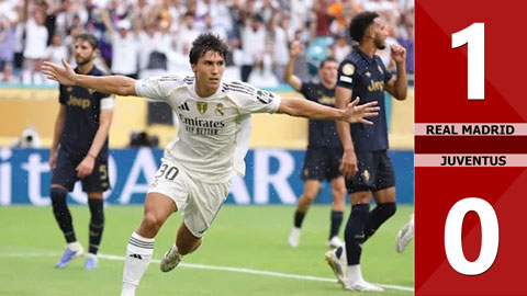 VIDEO bàn thắng Real Madrid vs Juventus: 1-0 (Vòng 1/8 FIFA Club World Cup 2025)