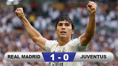 Kết quả Real Madrid 1-0 Juventus: Los Blancos vào tứ kết