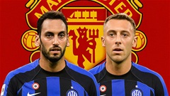 MU nhắm bộ đôi Hakan Calhanoglu và Davide Frattesi của Inter Milan