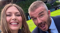 Sharapova và Beckham tạo nên cuộc hội ngộ gây sốt tại Wimbledon