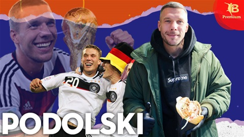 Lukas Podolski, chơi bóng ở tuổi 40 và sự nghiệp kinh doanh bánh mỳ kebab