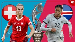 Nhận định bóng đá nữ Thụy Sỹ vs Nữ Iceland, 02h00 ngày 7/7: Khó phân thắng bại