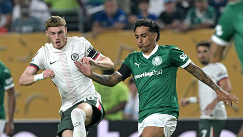 Trực tiếp Chelsea 0-0 Palmeiras: Chelsea giao bóng