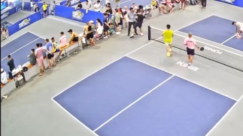 Chấn động giới Pickleball: VĐV dùng vợt hành hung trọng tài tại Hải Phòng
