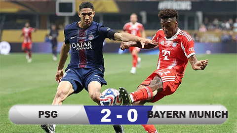 Kết quả PSG 2-0 Bayern Munich: Tan nát Hùm xám