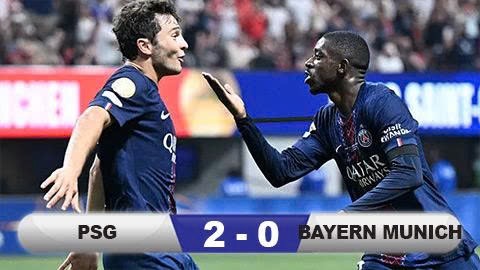 Kết quả PSG 2-0 Bayern Munich: Tan nát Hùm xám