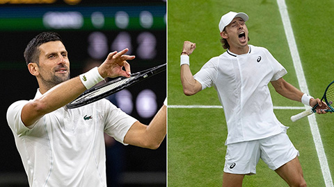 Nhận định tennis Novak Djokovic vs Alex De Minaur, 19h30 ngày 7/7: Nole phô diễn đẳng cấp