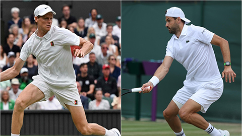Nhận định tennis Jannik Sinner vs Grigor Dimitrov, 23h00 ngày 7/7: 'Tiểu Federer' có thể gây sốc?