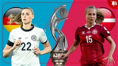 Nhận định bóng đá Nữ Đức vs Nữ Đan Mạch, 23h00 ngày 8/7: Sức mạnh đương kim Á quân