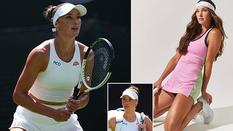 Người mẫu kiêm shipper 'giàu đột xuất' nhờ lần đầu dự Wimbledon
