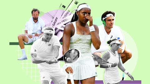 Hàng loạt tay vợt hạt giống bị loại ở Wimbledon 2025, lý do vì sao?